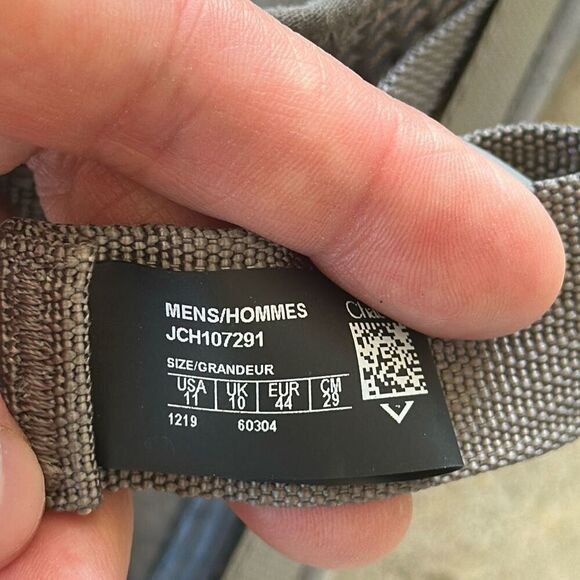 Chaco Odyssey Sandal Light Grey Men’s Size 11 - Picture 4 of 7